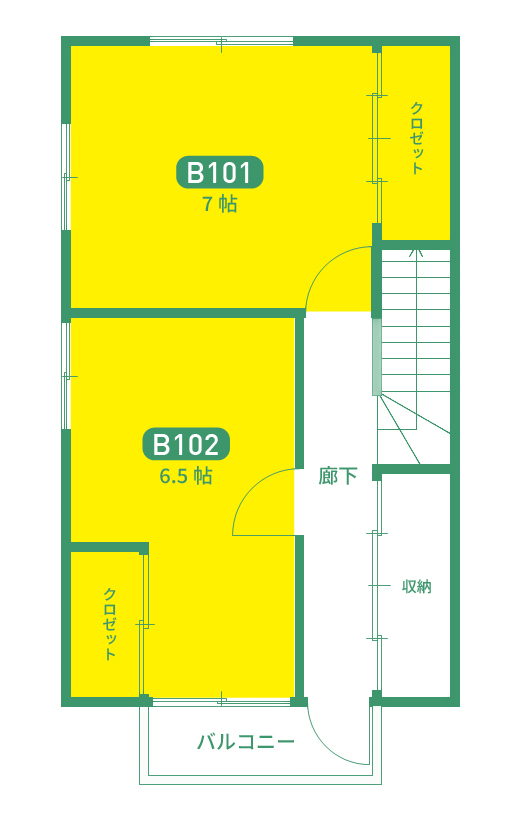 B-102 Floor Plan
