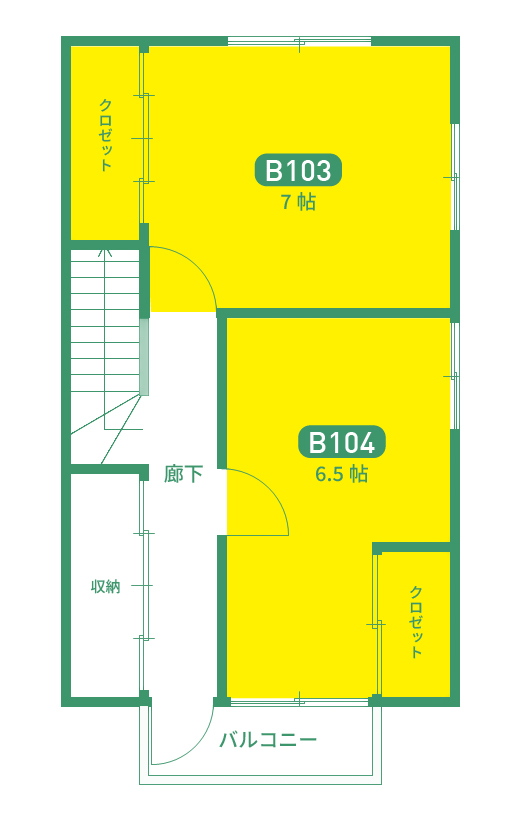 B-104 Floor Plan